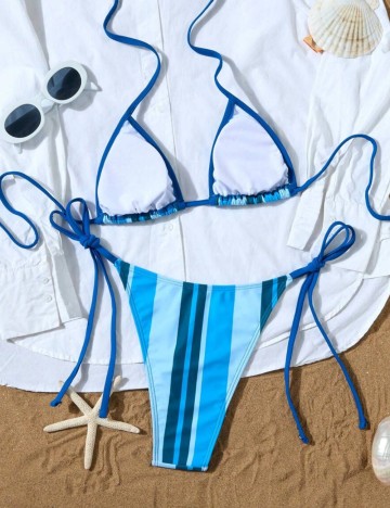 Costum de baie Shein, mix culori