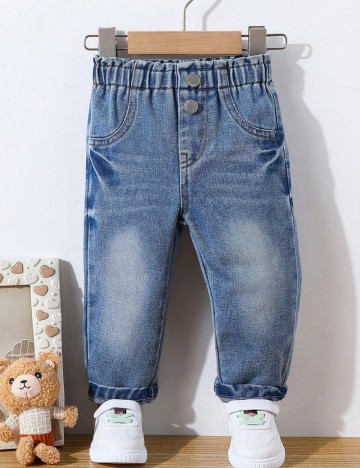 Jeans Shein, albastru