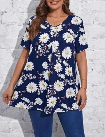 Tricou Emery Rose by Shein, mix culori