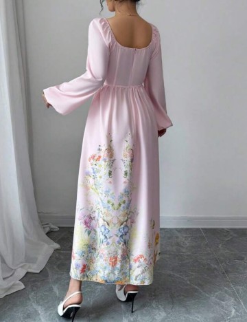 Rochie maxi Shein, roz