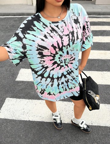 Tricou Shein Curve+, mix culori