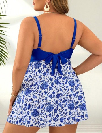 Costum de baie Shein Curve+, mix culori
