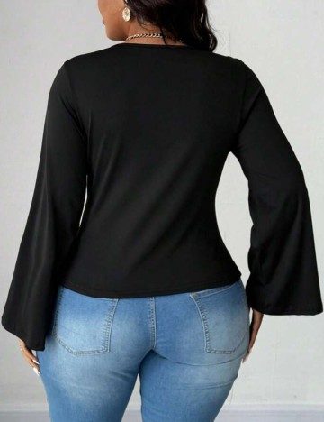 Bluză Shein Curve+, negru