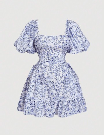 Rochie mini Shein Curve+, mix culori