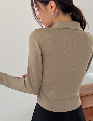 Bluză DAZY by Shein, bej