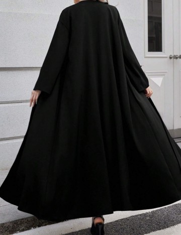 Cardigan lung Shein, negru