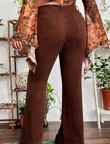 Jeans Shein Curve+, maro