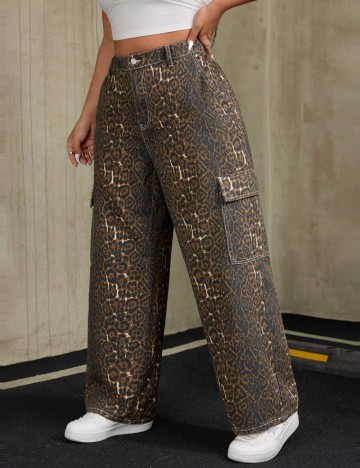 Jeans Shein Curve+, mix culori