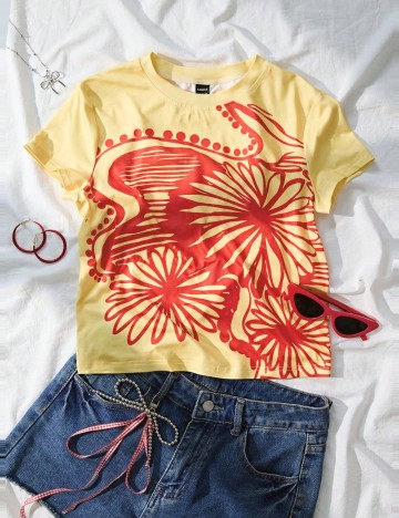 Tricou Shein, mix culori
