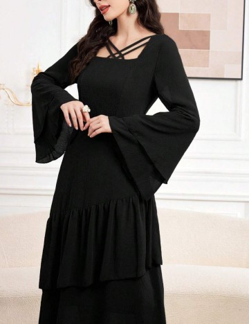 Rochie midi Shein, negru