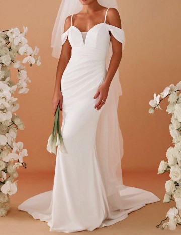 Rochie de ocazie și bridal Ever pretty by Shein, alb