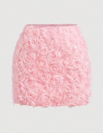 Fustă mini Shein, roz