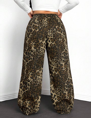 Pantaloni Shein Curve+, mix culori
