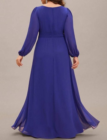 Rochie de ocazie Shein Curve+, albastru