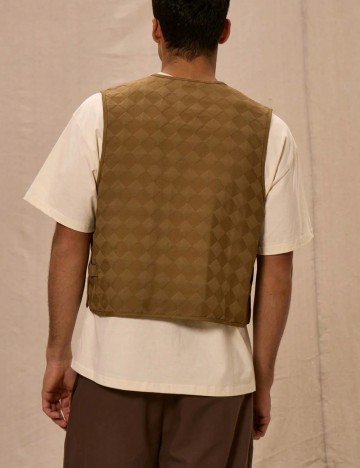 Vestă MUSERO by Shein, maro