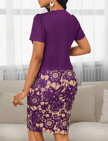 Set Rochie și Cardigan Shein, mix culori