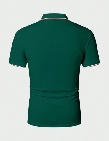 Tricou MANFINITY by Shein, verde