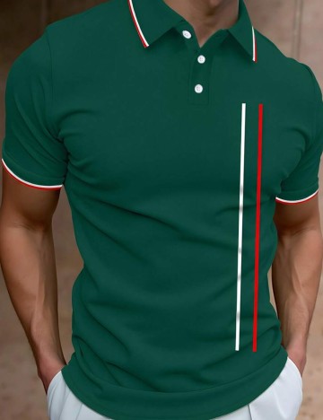 Tricou MANFINITY by Shein, verde
