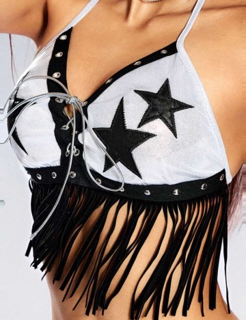Top Romwe by Shein, argintiu