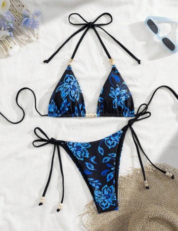 Costum de baie Shein, mix culori