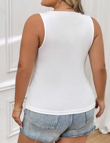 Maiou Shein Curve+, alb
