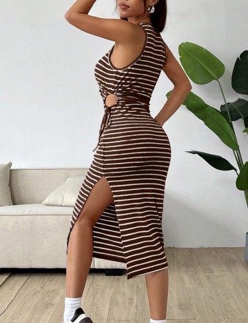 Rochie midi Shein, maro