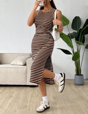 Rochie midi Shein, maro