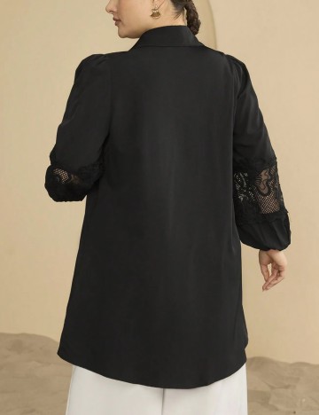 Cămașă Shein Curve+, negru