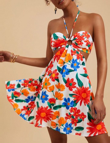 Rochie mini Shein, mix culori