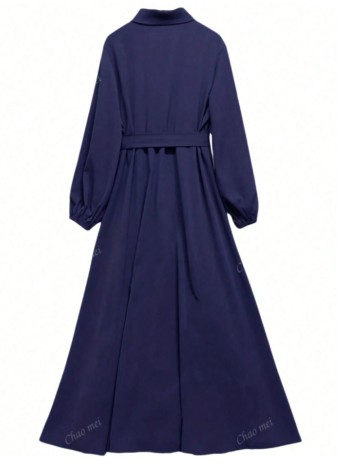 Rochie maxi Shein, albastru