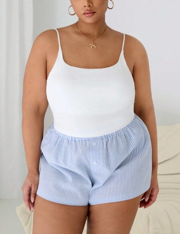 Maiou Shein Curve+, alb