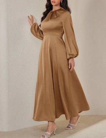 Rochie maxi Shein, maro