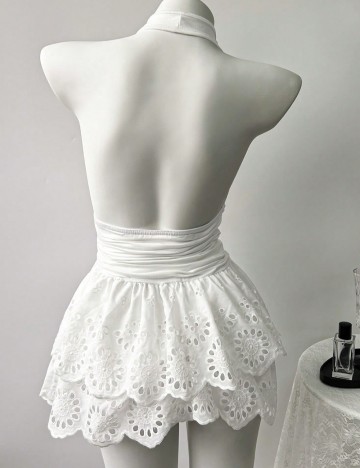 Rochie mini Shein, alb