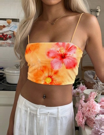 Top Shein, mix culori