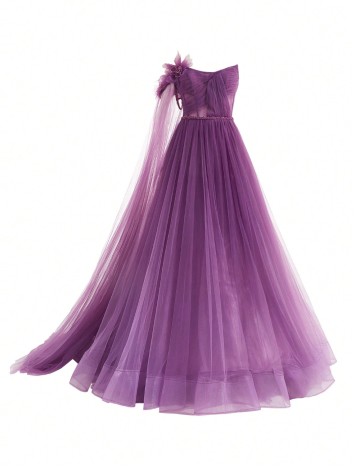 Rochie de ocazie Shein, mov