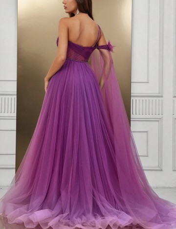 Rochie de ocazie Shein, mov