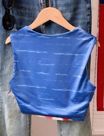 Top Shein, mix culori