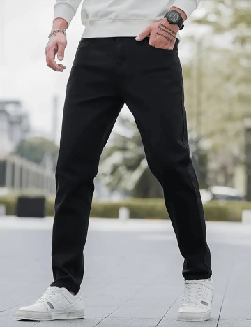 Jeans Shein, negru