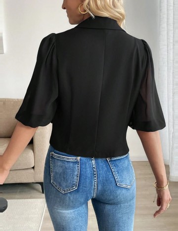 Sacou Shein, negru