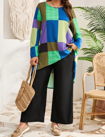 Compleu Shein Curve+, mix culori
