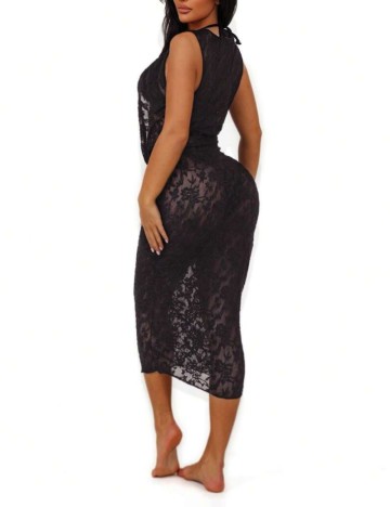 Set costum de baie Shein, negru