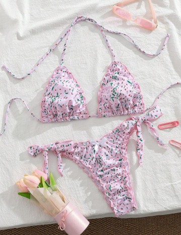 Costum de baie Shein, mix culori