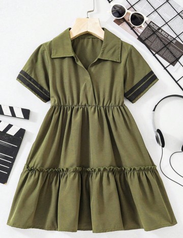 Rochie Shein, kaki