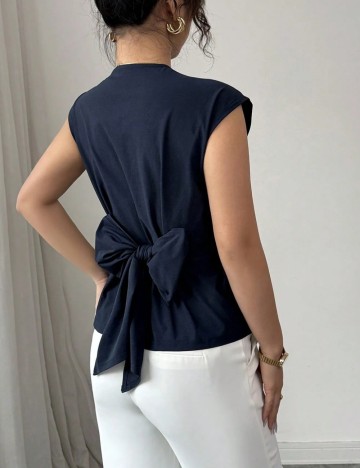 Top Shein, albastru
