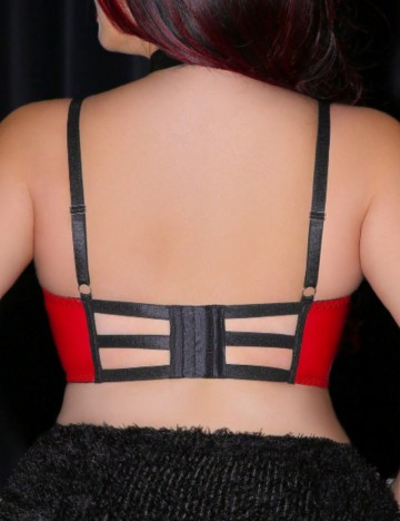 Top Shein Curve+, roșu