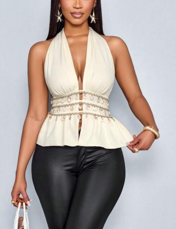 Top Shein, bej