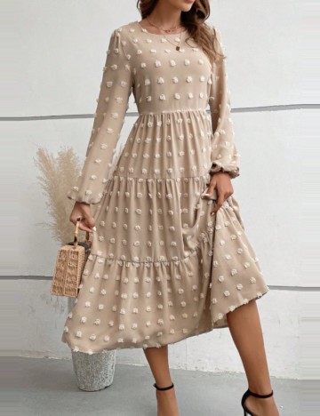 Rochie midi Shein, bej