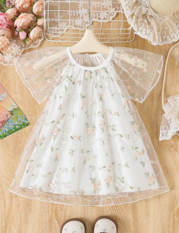 Rochie Shein, alb