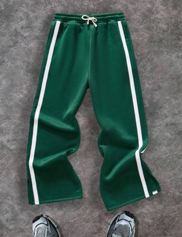 Pantaloni de trening Shein, verde