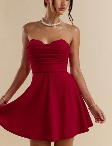 Rochie mini Shein, vișiniu